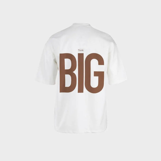 White Think Big T-shirt Zbrand