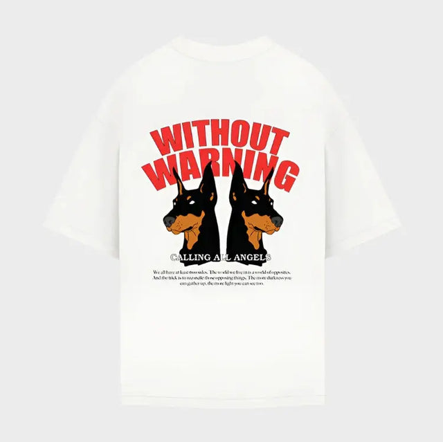 White Without Warning T-shirt Calling All Angels